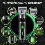 Cordless Dog Clippers with Low Noise Grooming Kit