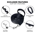 Loutep Adjustable Dog Lead for All Sizes