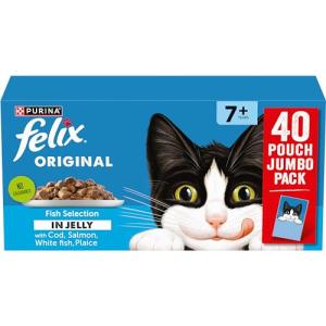 FELIX Original Senior Fish Selection in Jelly