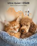 Oneisall Low Noise Dog Paw Trimmer with Light