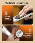 Oneisall Low Noise Dog Paw Trimmer with Light