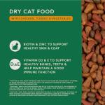 Complete Dry Cat Food with Chicken and Veggies