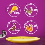 Whiskas Adult Poultry Selection in Jelly 40 Pouches