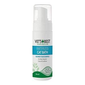 Vet's Best Waterless Cat Bath Shampoo, 150 ml