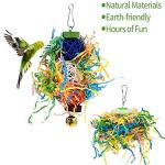 5 Pack Shredding Toys for Birds and Parrots