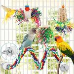 BBjinronjy Bird Toys for Parakeets and Conures