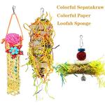 5 Pack Shredding Toys for Birds and Parrots