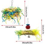 5 Pack Shredding Toys for Birds and Parrots