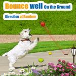 Soft Latex Squeaky Dog Toy Balls - 6pcs