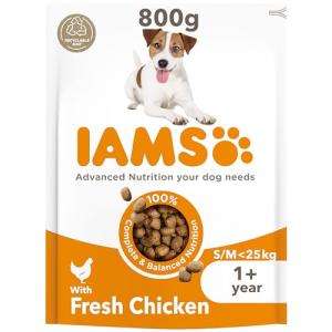 IAMS Adult Dry Dog Food with Dental Care 800g