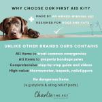 Vet Approved First Aid Kit for Dogs and Pets