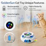 3-in-1 Interactive Toys for Adult Cats