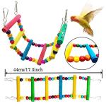 7-Piece Bird Toy Set for Budgies and Parrots