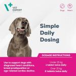 Heart Health Supplement for Dogs - 90 Capsules