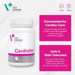 Heart Health Supplement for Dogs - 90 Capsules