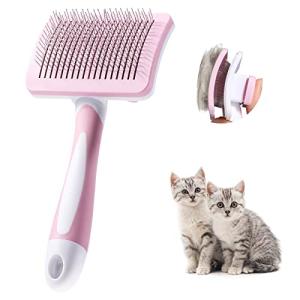 Self-Cleaning Pet Brush for Dogs and Cats