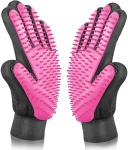 Pet Grooming Glove and Deshedding Brush Mitt