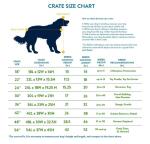 Double Door Dog Crate for Small Breeds