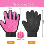 Pet Grooming Glove and Deshedding Brush Mitt