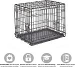 Double Door Dog Crate for Small Breeds