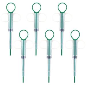 6 Pack Pet Pill Dispenser for Cats and Dogs