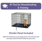 MidWest Homes Single Door Dog Crate, 18-Inch
