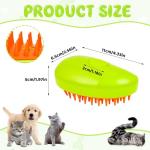 3-in-1 Rechargeable Self-Cleaning Cat Grooming Brush