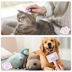 Self-Cleaning Pet Brush for Dogs and Cats