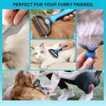 Candure Double-Sided Dematting Comb for Pets