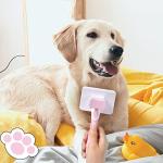 Self-Cleaning Pet Brush for Dogs and Cats