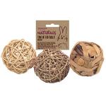 Rosewood Naturals Small Animal Fun Ball Trio