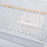 Large 37" Black & White Parrot Bird Cage