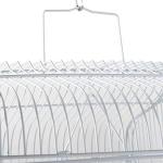 Large 37" Black & White Parrot Bird Cage