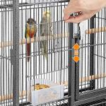 Yaheetech Large Metal Bird Cage with Stand
