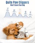 Oneisall Low Noise Dog Paw Trimmer Kit