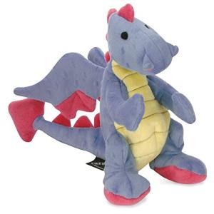 goDog Tough Dragon Plush Dog Toy - Small