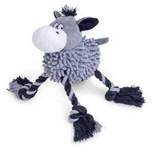 Farmyard Buddies Noodle Donkey Plush Toy for Dogs