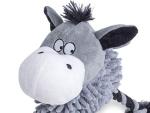 Farmyard Buddies Noodle Donkey Plush Toy for Dogs
