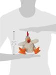goDog Rooster Squeaky Plush Dog Toy - Large