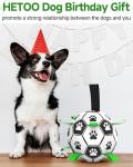 Interactive Dog Football Toy with Grab Tabs