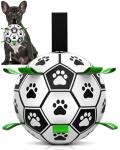 Interactive Dog Football Toy with Grab Tabs