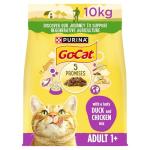 Go-Cat Chicken & Duck Dry Cat Food 10kg