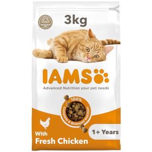 IAMS Complete Dry Cat Food with Chicken 3kg