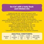 Go-Cat Chicken & Duck Dry Cat Food 10kg