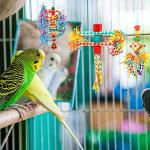 3 Pack Bird Shredding Toys for Small Parrots