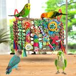 Colorful Bird Foraging Toys for Parrots and Conures