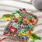 Colorful Bird Foraging Toys for Parrots and Conures