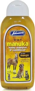 Johnsons Vet Manuka Honey 2-In-1 Shampoo, 400ml
