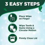 Vet's Best Dental Finger Wipes for Pets