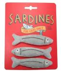 Happy Meow Sardine Cat Toy with Catnip